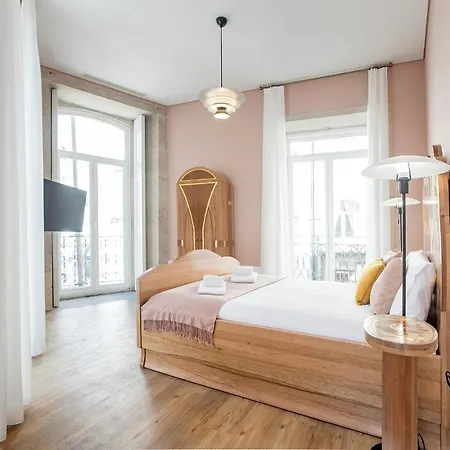 Artistic 2br Flat Downtown W/ Ac By Lovelystay Апартаменты Порту