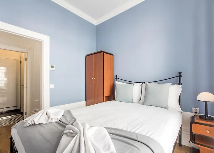 Artistic 2br Flat Downtown W/ Ac By Lovelystay Apartmán Porto